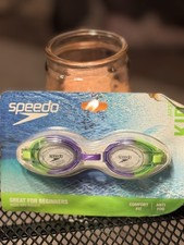 Speedo Kids' Splasher Ages 3-6 Anti Fog Swimming Goggle NIB