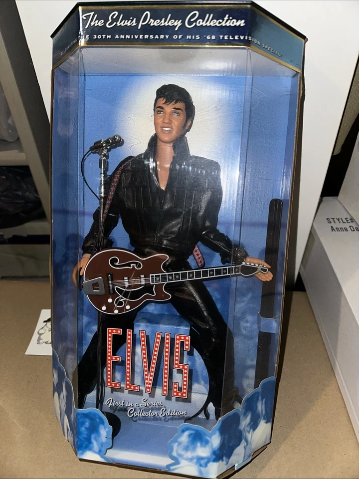 Elvis Presley Collection 30th Anniversary of '68 TV Special Doll 1998 New in Box - Image 3 of 4