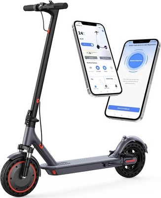 VOLPAM Electric Scooter, 350W/500W Powerful Motor, 8.5''/10'' Solid Tires, 19/22Mp