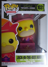 Jack In Box Homer #1031 The Simpsons: Treehouse of Horrors TV Funko Pop Vinyl