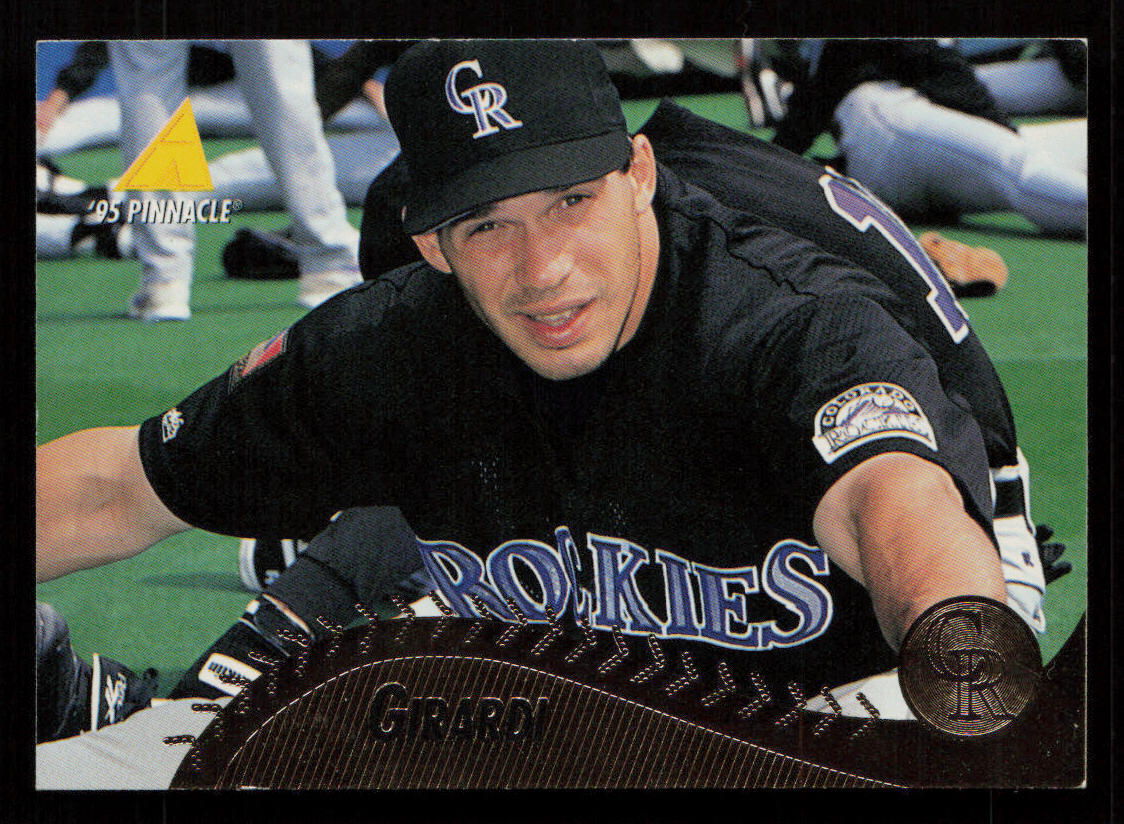 Joe Girardi 1995 Pinnacle #357 Colorado Rockies Baseball Card