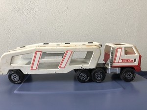 tonka car hauler metal