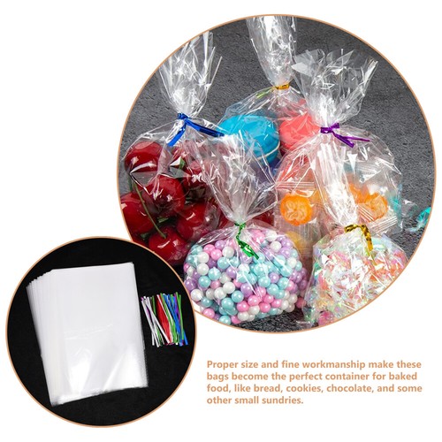 2 Count Gift Bag Sourdough Bags for Homemade Bread Dessert Cellophane - Picture 10 of 12