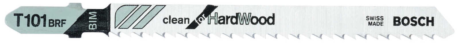 LAMA IN BIMETALLO BOSCH T 101BRF PER SEGHETTO ALTERNATIVO CONF. 25 PZ