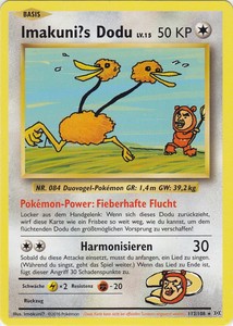 112//108 XY-Evolutions Secret Rare IMAKUNI?/'S DODUO