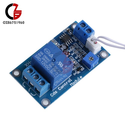 Light Control Switch Photoresistor Relay Module Detection Sensor DC 5V/12V/24V - Picture 6 of 27