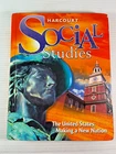 Harcourt Social Studies Making a New Nation Grade 5 Acceptable 0153471298