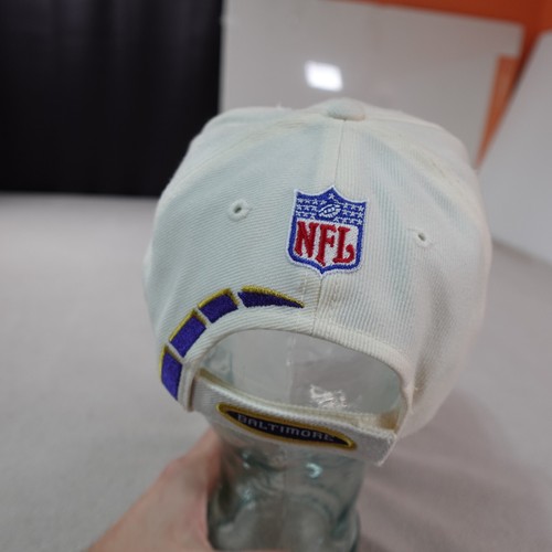 Vintage Baltimore Ravens Sports Specialties Hat Snapback White Plain Logo Cap - Picture 7 of 20