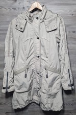 Jobis High Performance Lightweight Cream/beige Trench Coat, Raincoat, Uk 14.