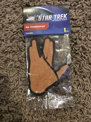 LootCrate July 2015 Exclusive Star Trek Vulcan Salute Air Freshener Vanilla
