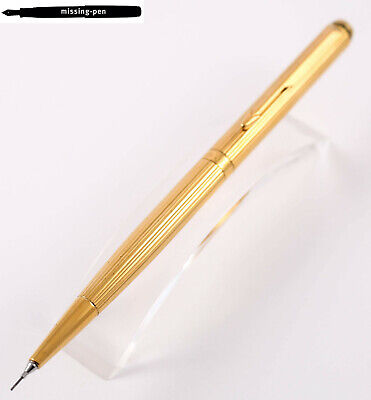 Parker 95 Push Mechanism Pencil (0.5 mm) in Gold Plated Filete (1988 -  1994) | eBay