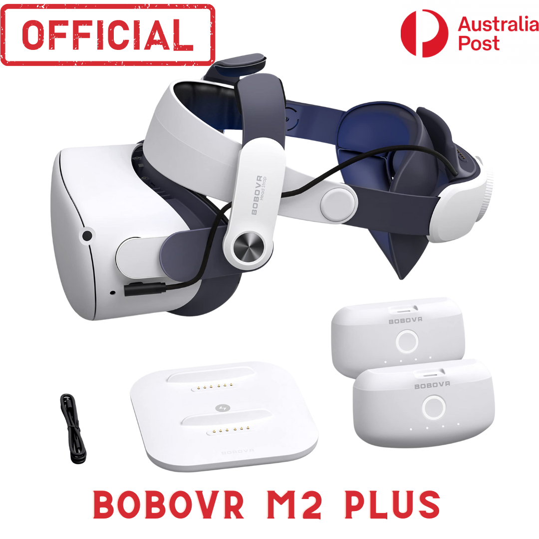BOBOVR M2 plus Head Strap Battery Pack + Charging Dock ,Compatible