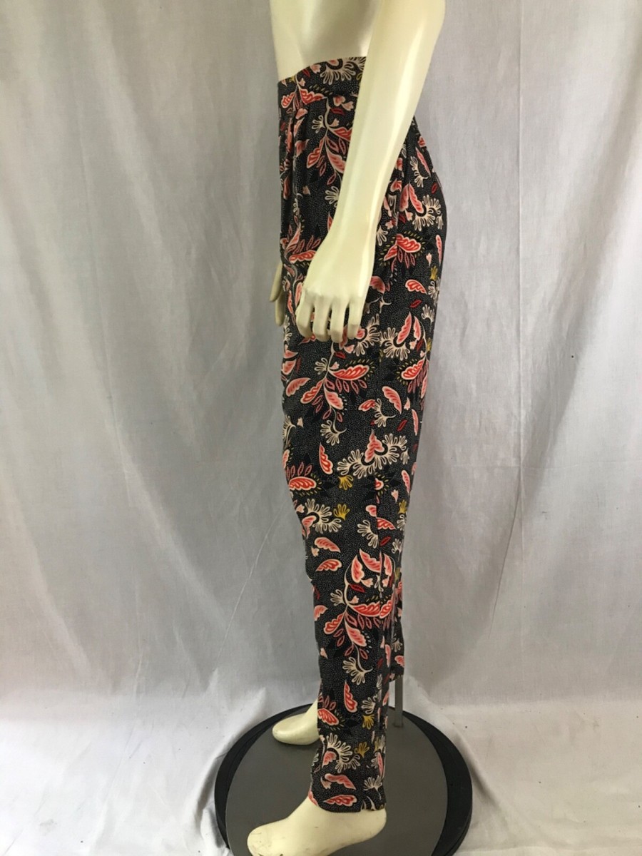 Paisley Pattern H&m Ladies Cotton Patterned Trousers H&M Pants