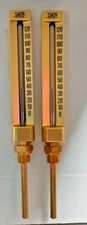 SIKA THERMOMETERS 0 TO 120°C  2 Pc LOT