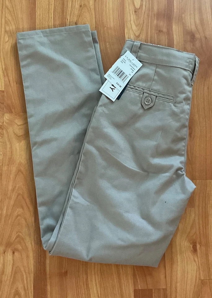 U.S. Polo Assn. Pantalones ajustados caqui para niñas talla 14 nuevos con etiquetas Foto 3 de 3