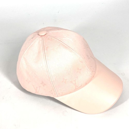 LOUIS VUITTON LV First Women's Cap Hat M7089L Cotton L Size Pink Rose Clair - Picture 7 of 10
