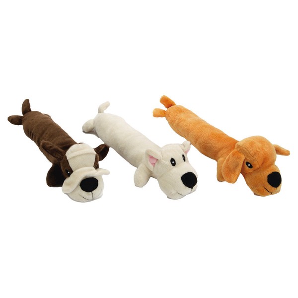 Beeztees Hundespielzeug Stretchos PlüSch 32X11X7Cm Mit Squeaker FüR Hunde-image