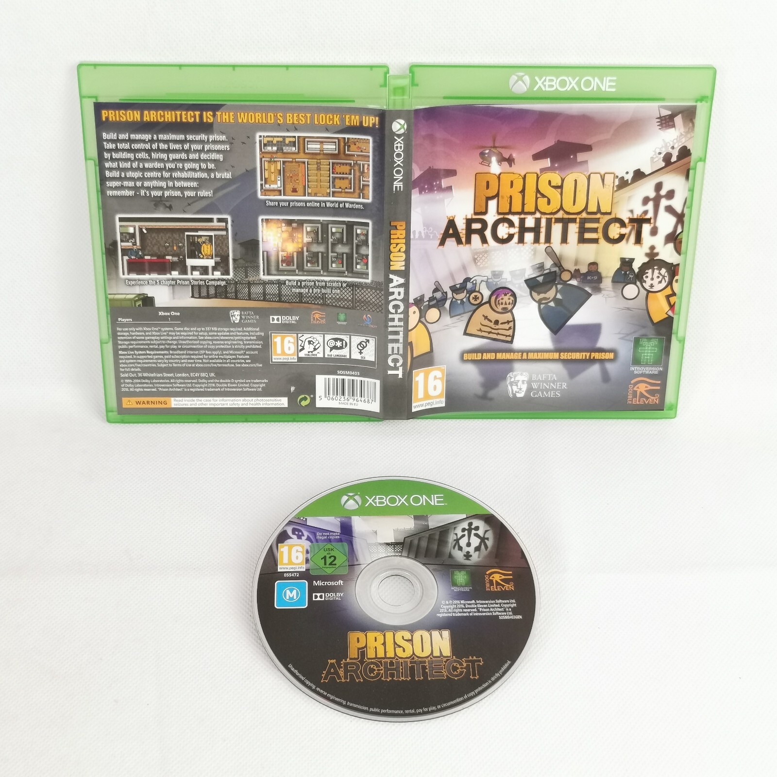 Prison Architect Xbox One Microsoft Complete PAL