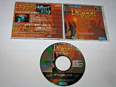 Rise of the Dragon A Blade Hunter Mystery Sega Mega CD Japan import US Seller