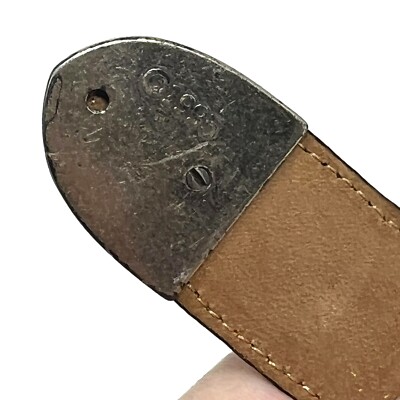 Brighton Museum Collection Noah Ark Silver Buckle Dark Brown  display picture 3