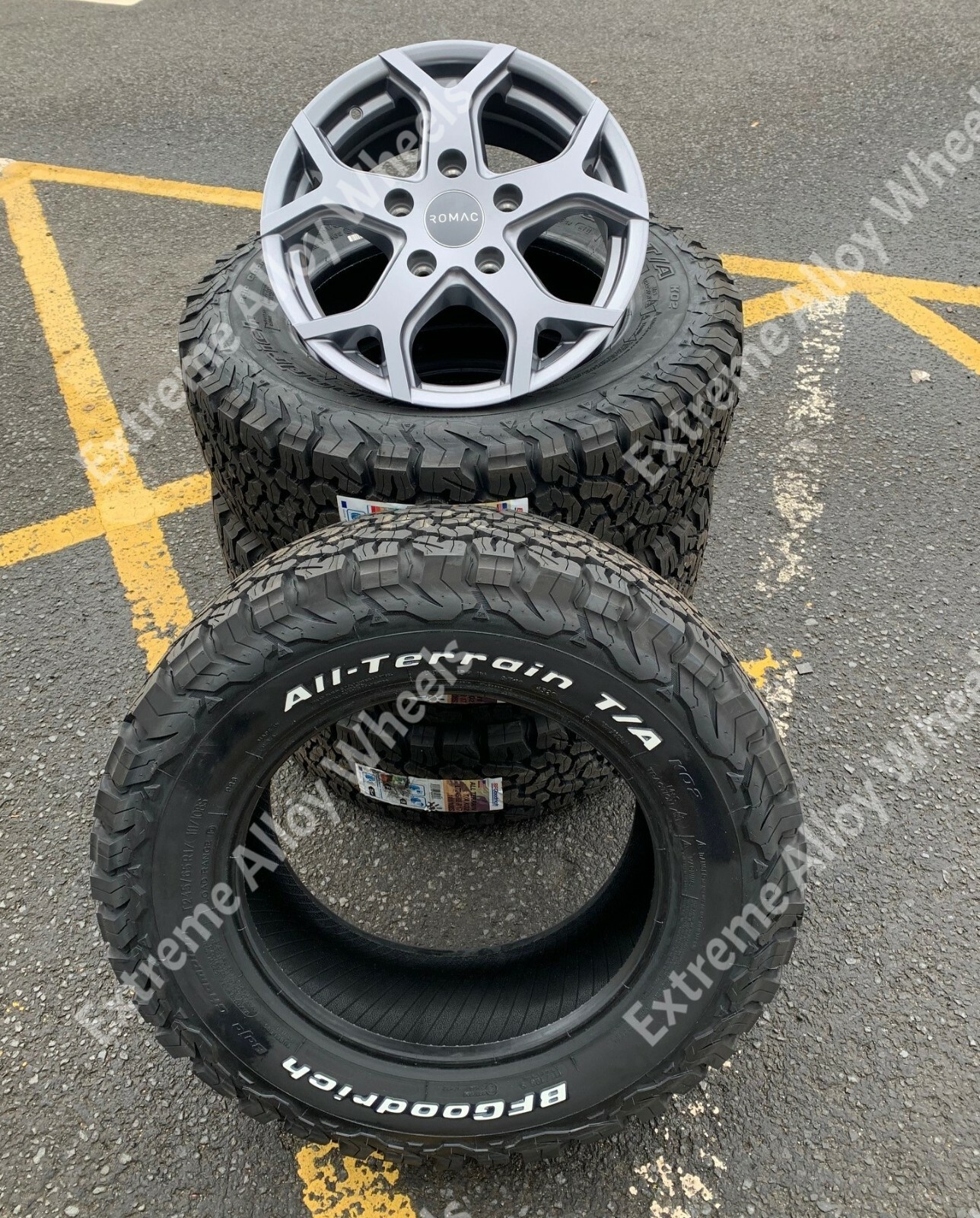 16" Cobra Alloy Wheels Fits Citroen Relay 5x130 + BF Goodrich All