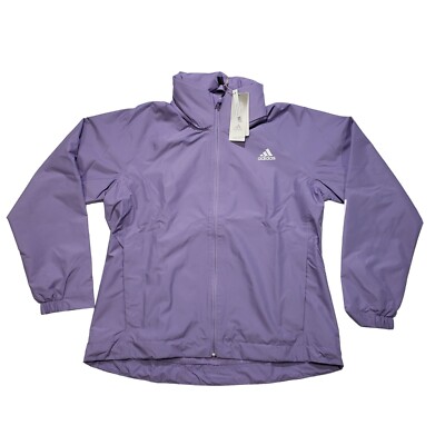 Adidas Performance Women's Waterproof jacket Stow-away Hood H65760 Size L