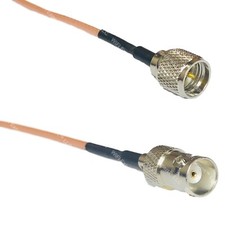 RG316 MINI UHF MALE to BNC FEMALE RF Cable Rapid-SHIP LOT