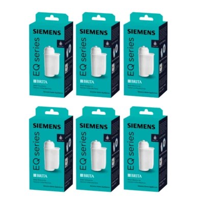 SIEMENS 6 x TZ70003 Brita Wasserfilter Intenza für EQ Kaffeevollautomaten NEU