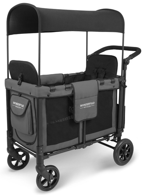 folding double stroller