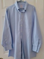 Brooks Brothers Mens Non Iron Supima Cotton Dress Shirt. Size 17 1/2-33. NICE 