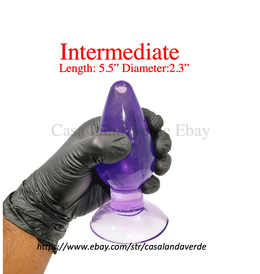 JUEGO DE 3 CONSOLADORES ANAL DE SILICONA GRANDES TAPONES PARA G JUGUETE SEXUAL ANAL PUNTO G Foto 4 de 4