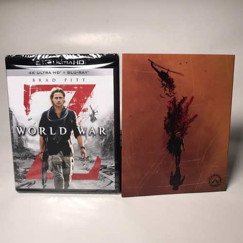 World War Z (2013) (4K UHD & Blu-Ray) mit Paramount Scares Schutzhülle