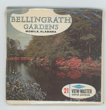 Bellingrath Gardens Mobile Alabama Sawyer's View-Master Packet A-090 Sealed Mint