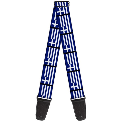 Buckle-Down Gitarrengurt – Nautical Flags Design, Grün/Mehrfarbig, Breite 2 Zoll, Länge 29–54 Zoll – Für Gitarre & Bass