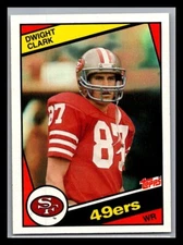 1984 Topps Football # 201 - 396 - Pick Your Card!