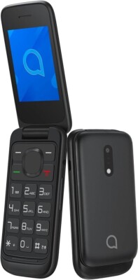 Alcatel 2057 Flip Feature Telefon 2,4'' QVGA Bildschirm Dual Sim - schwarz***