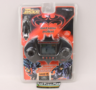 VTG 1997 Tiger Joystick Games Batman & Robin Electronic LCD Game