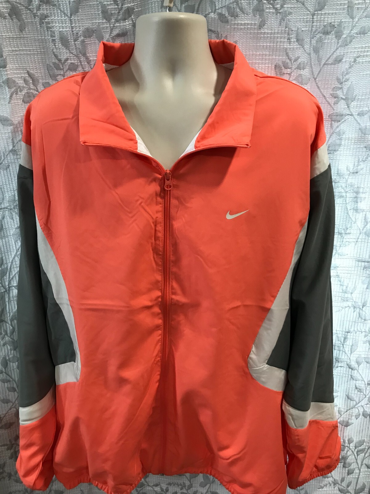 Nike Dri-FIT Men's Size 3XL Wild Mango Full-Zip Basketball Woven Icon Jacket NWT