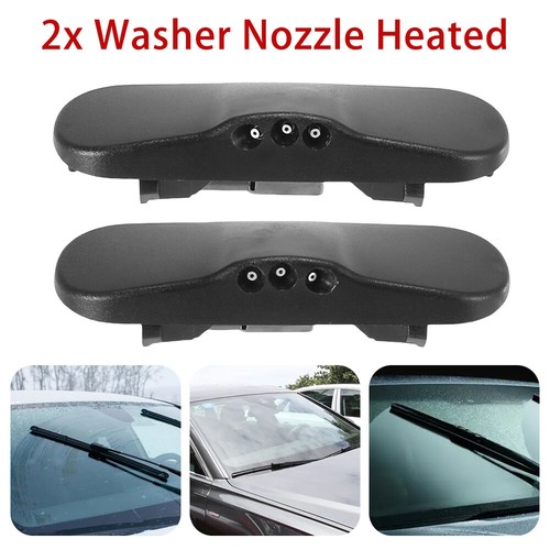 2Pcs Windscreen Washer Nozzles Jet Front Heated For Audi TT A1 A3 A4 2001-2008 - Picture 22 of 24