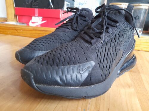 Nike Air Max 270 Triple Black Trainers UK 6, EU 39 - Picture 3 of 12
