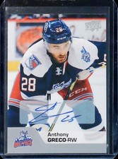 2020-21 Upper Deck AHL Autographs #133 Anthony Greco