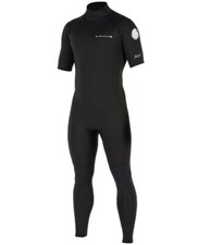 RIP CURL Men's 2mm AGGROLITE BZ S/S Wetsuit - BLK - Medium - NWT - LAST ONE LEFT