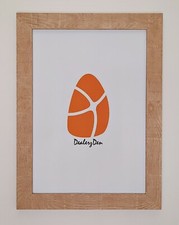 WOOD WOODEN PICTURE POSTER PHOTO FRAMES 8 VARIOUS COLOURS SIZES Stand Wall Hang
