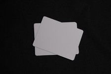 Sublimation Metal White 200mm x 300mm 0.55mm Pre cut sheets x 20 Round Corners