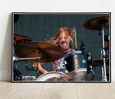 Foo Fighters Schlagzeuger Taylor Hawkins Foto/Poster bis 36''x24''
