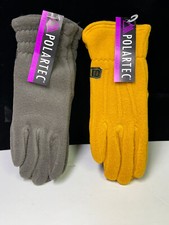 2 PAIRS-UNISEX ADULTS POLARTEC FLEECE FINALE WARN, COZY GLOVES NEW W/TAGS 2/ 10.
