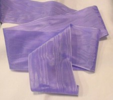2  wide German Moire ribbon - by the yard - l...