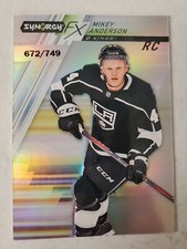 2020-21 UD Synergy FX Rookies #FXR-MA Mikey Anderson RC /749 - Los Angeles Kings