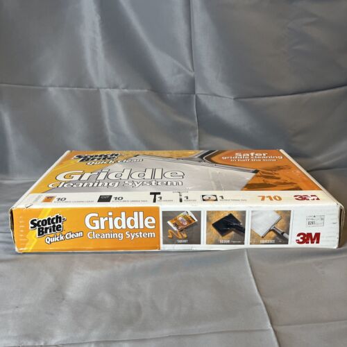 3M Scotch Brite 710 Quick Clean Reinigung Grillplatte System Starter Kit - großes Set - Bild 2 von 7