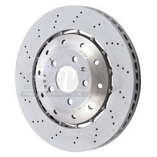 SHW Performance 2x Bremsscheiben vorne belüftet beschichtet für Audi A5 R8 8T3